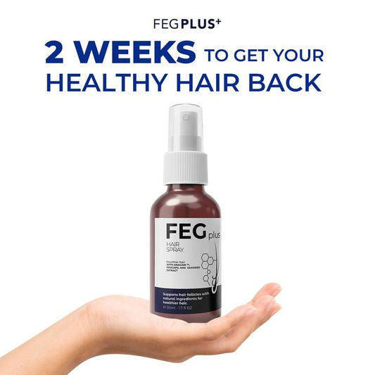 FEG Plus Hair Growth Spray – Fast & Natural Regrowth