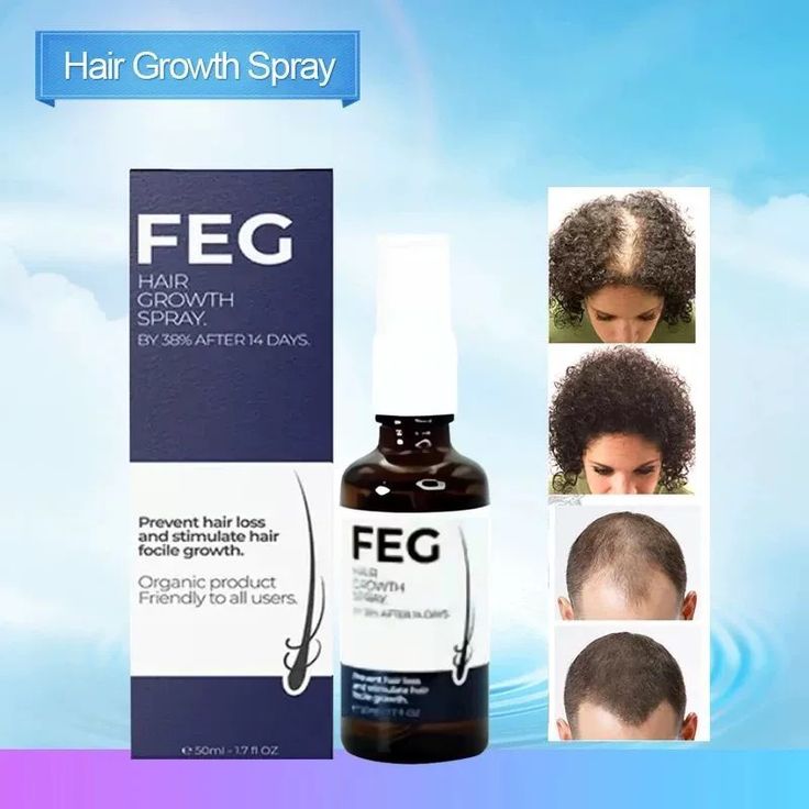 FEG Plus Hair Growth Spray – Fast & Natural Regrowth